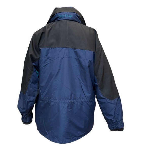 Columbia Mens‎ Blue Waterproof Westridge Winter Jacket with Fleece Lining Size L - Picture 4 of 16